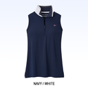 PETER MILLAR CHRISSIE SLEEVELESS ZIP POLO