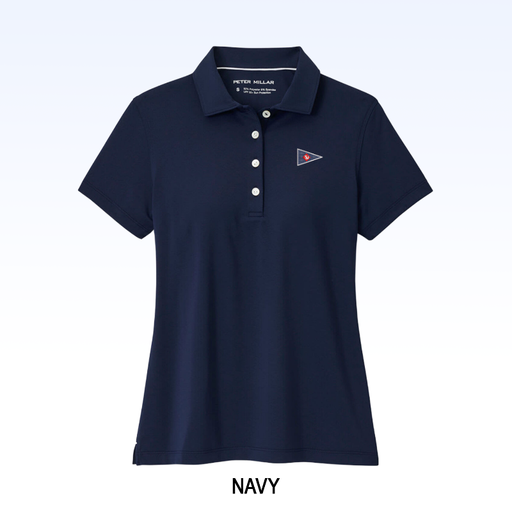 PETER MILLAR WOMEN'S SHORT SLEEVE BUTTON POLO