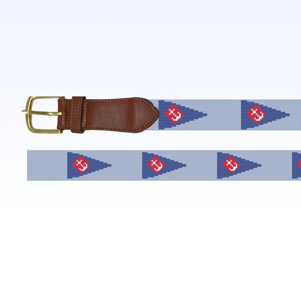 CUSTOM MEN'S NEEDLEPOINT BELT