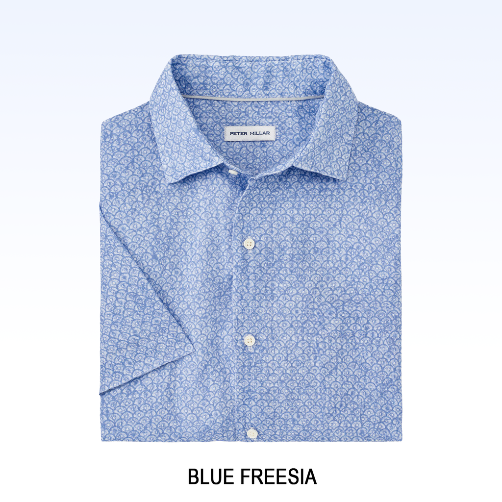 PETER MILLAR LINEN SPORT SHIRT